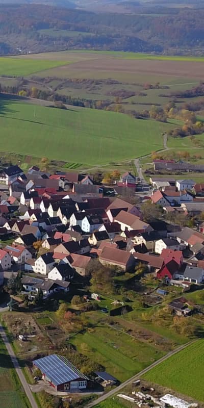 Collage Luftaufnahme Löffelstelzen